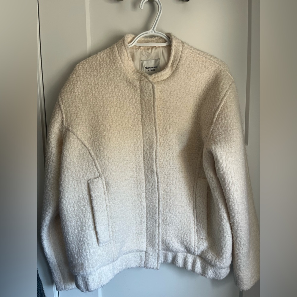 Abercrombie & Fitch Off-White Jacket